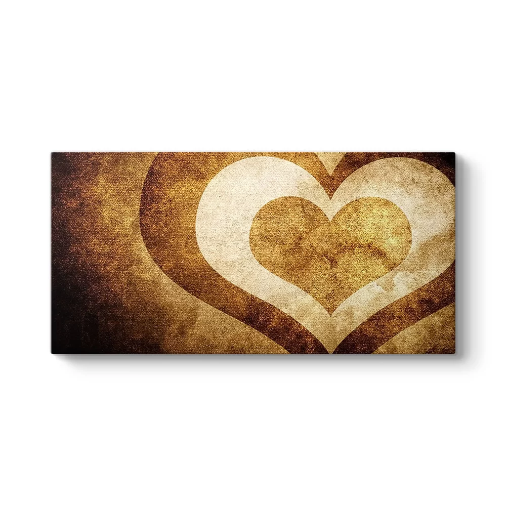 Brown Heart Tablosu - Model 5